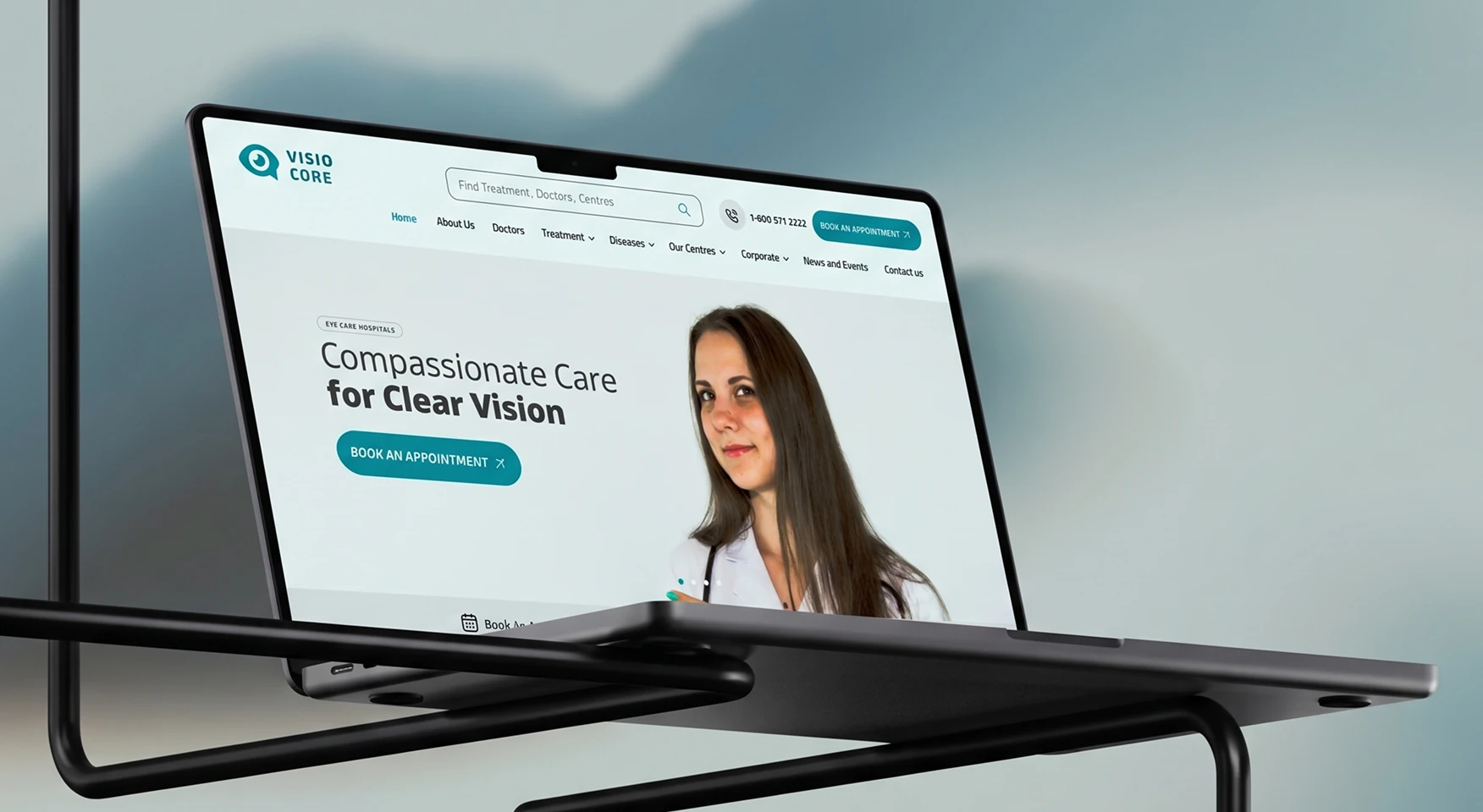 Visio Care project screen