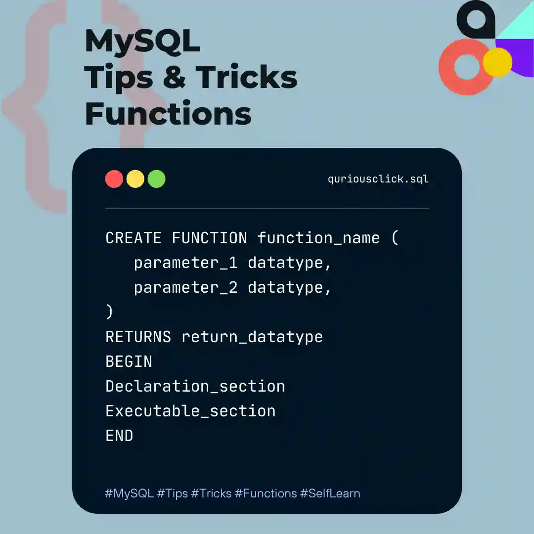 MySQL Tips & Tricks : Functions