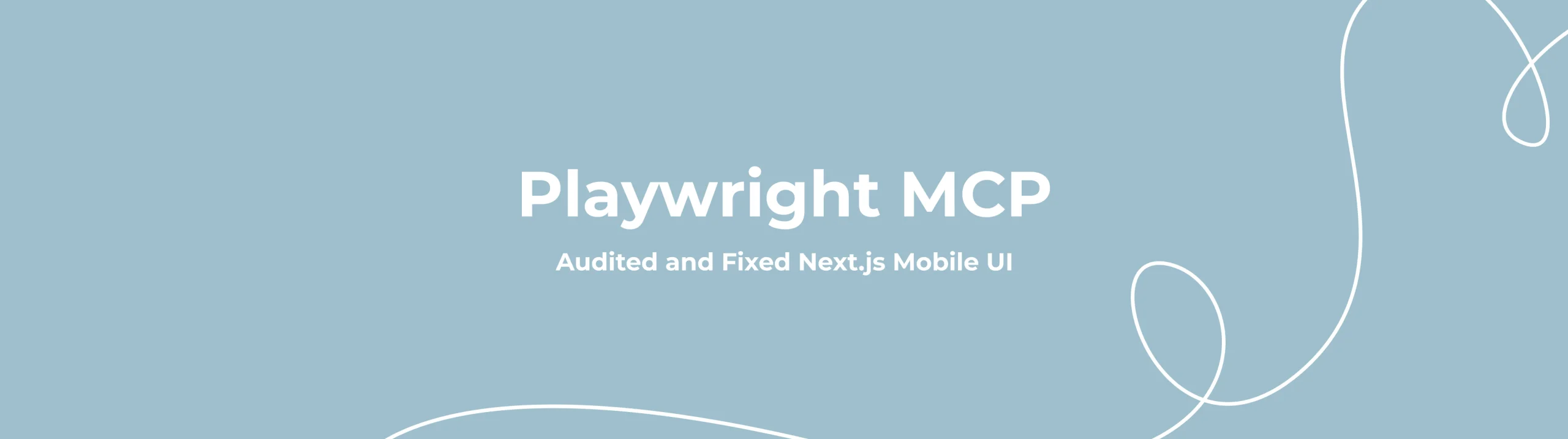 Playwright MCP banner
